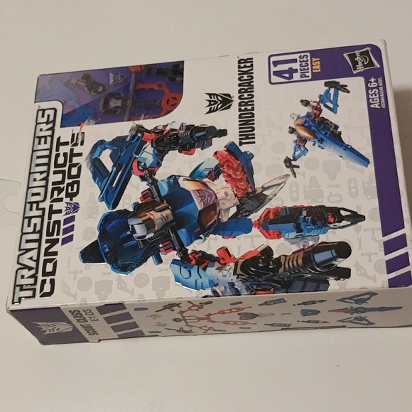 Transformers Construct-Bots Thundercracker 41 PIECES SEALED - Picture 3 of 16